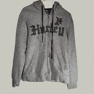 Hurley MENS Fleece Lined Hooded Winter Jacket
